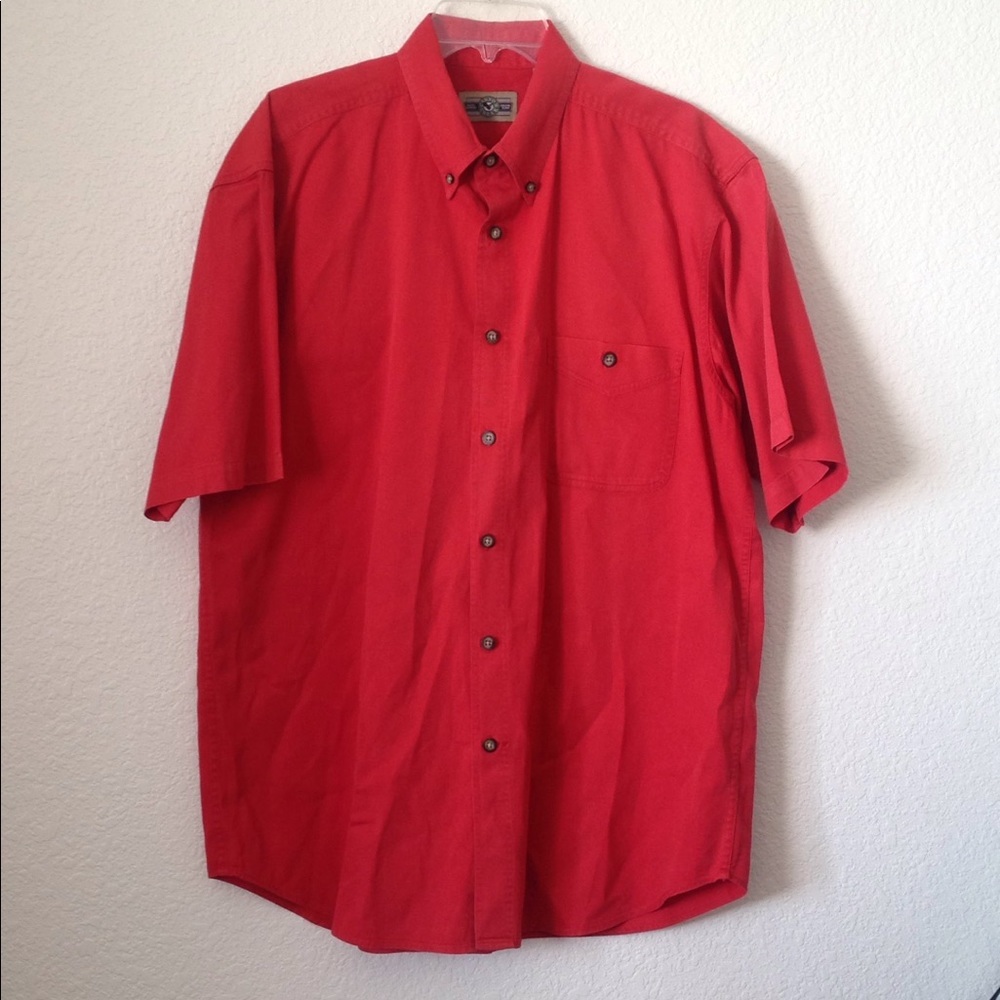 FINAL MARKDOWN Men's Canyon Creek Short Sleeved Shirt (L)